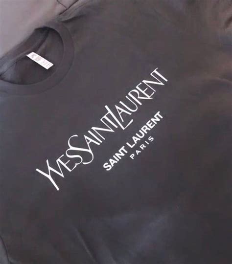 ysl t-shirt womens grey